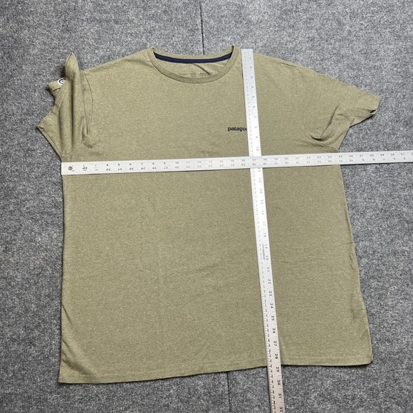 Patagonia Responsibili-Tee Men's XL Short Sleeve Crew Neck T-Shirt Green 37665 - Picture 5 of 8